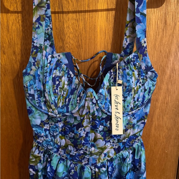 For Love & Lemons Astor Midi Dress - Picture 6 of 6